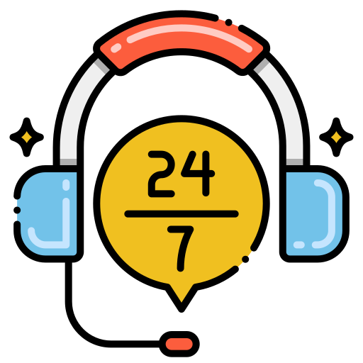 24/7 support icon